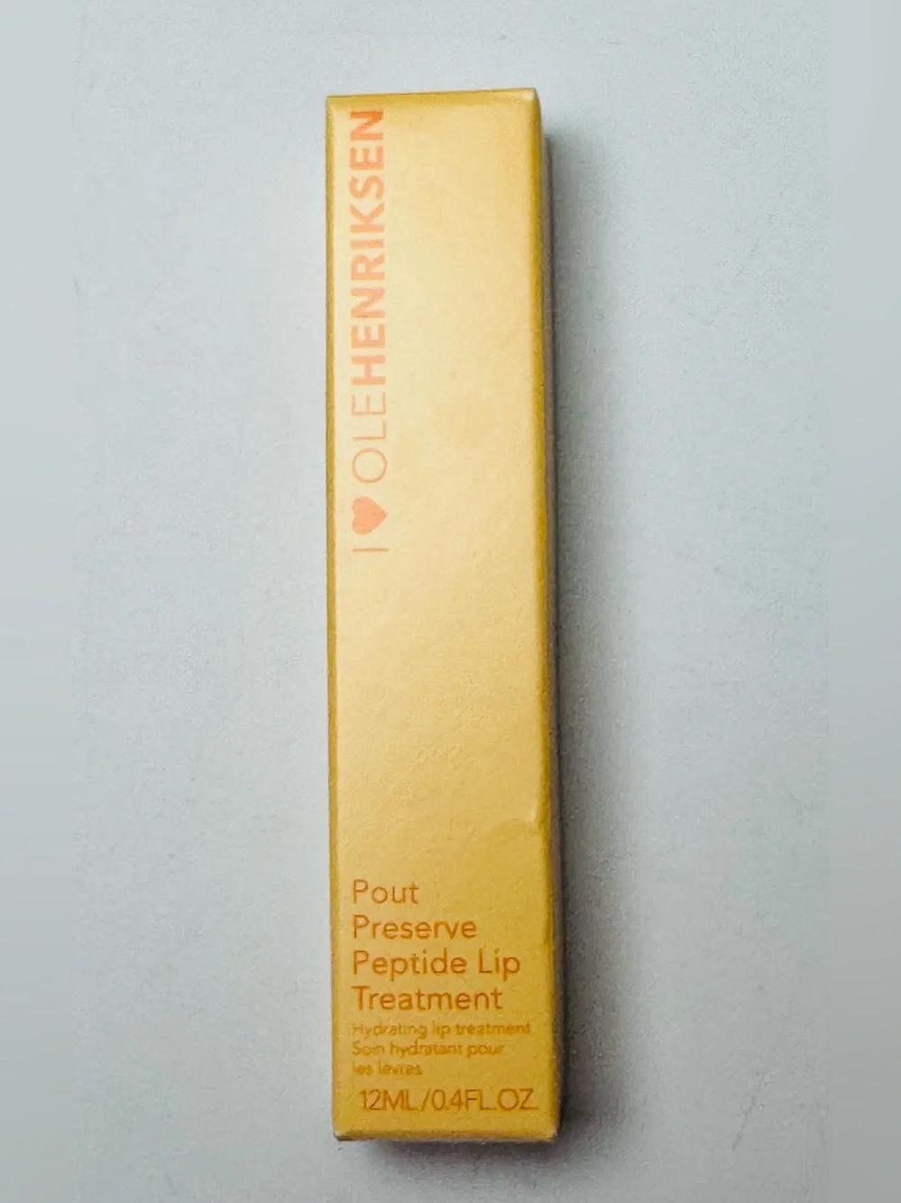 Ole Henriksen Pout Preserve Peptide Lip Treatment Citrus Sunshine 0.4 oz 12mL